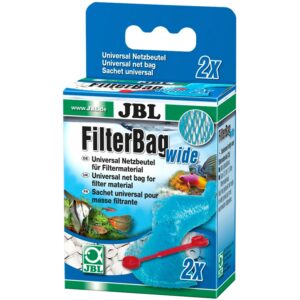 JBL Aquarium-Netzbeutel für Filtermaterial FilterBag Wide 2 Stück