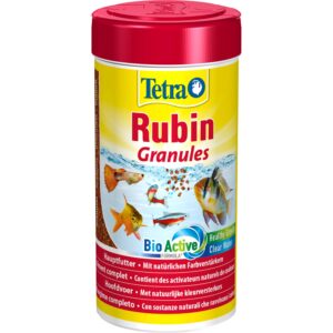 Tetra Aquarium-Fischfutter-Granulat Rubin Granules 250 ml