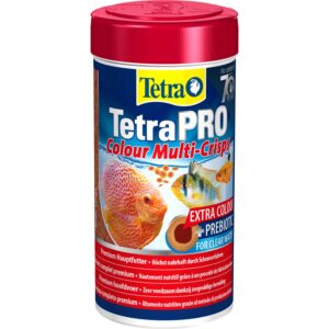 Tetra Aquarium-Fischfutter-Granulat TetraPro Colour Multi-Crisps 250 ml