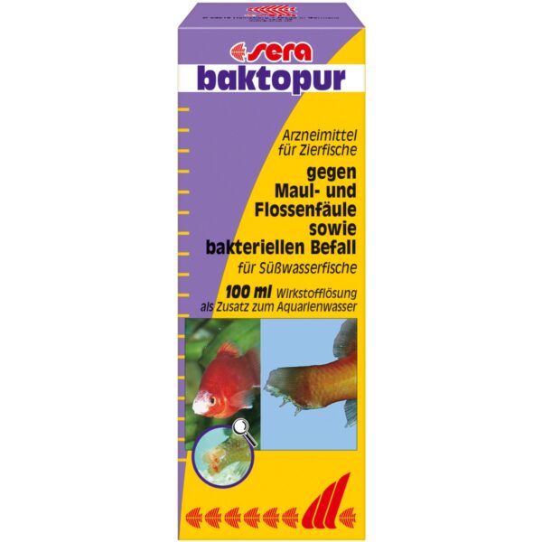 Sera Aquarium-Heilmittel Baktopur 100 ml