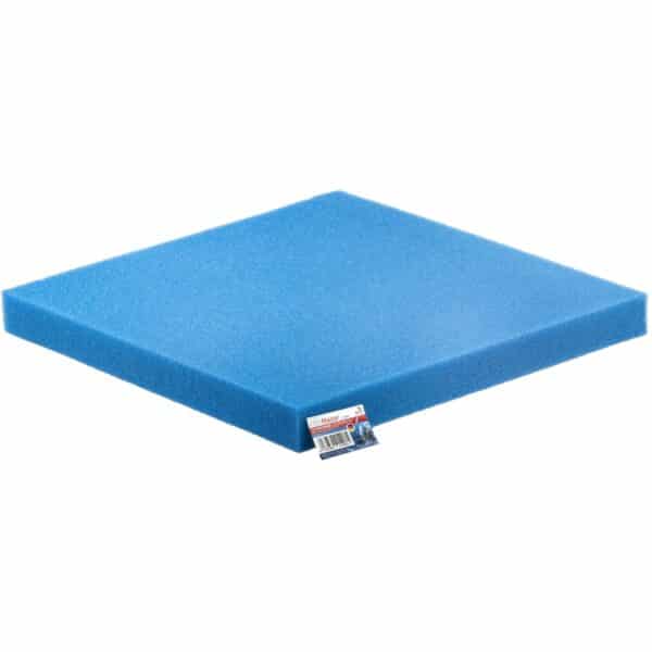 Aquarium Filterschaum Filter Master Blau 50 cm x 50 cm x 5 cm Fein PPI 30