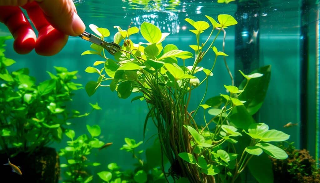 Hygrophila Rückschnitt