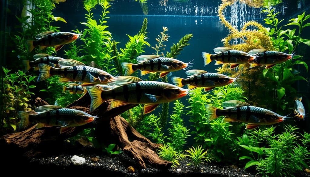 Schmerlen Aquarium Pflege